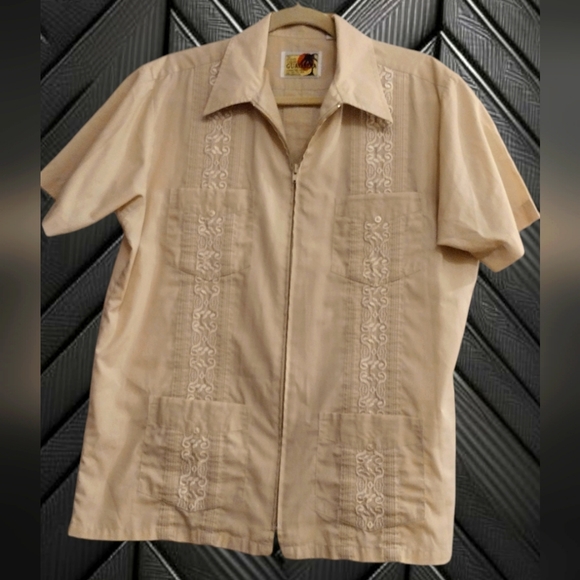 The Genuine Haband Shirts Vint Genuine Haband Guayabera Short